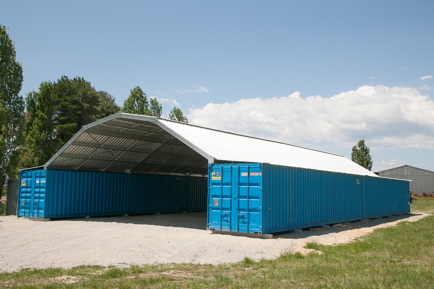 Multi-bay Gambrel PodRoof