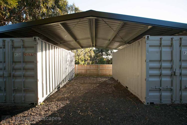 PodRoof Steel Shipping Container Roof Kits